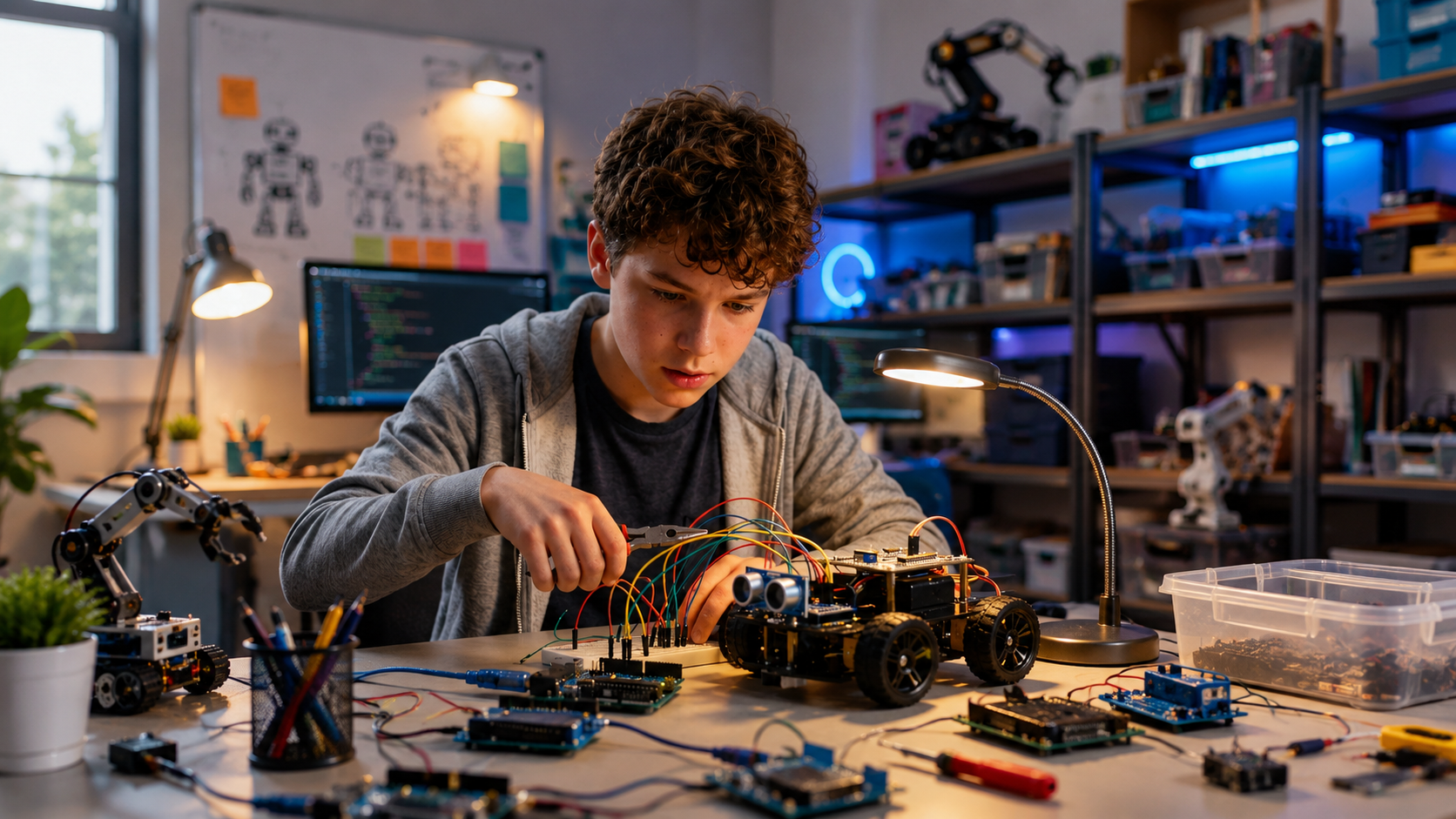 ROBOTICS & CODING BUILDER (CLASS 6 TO 8)