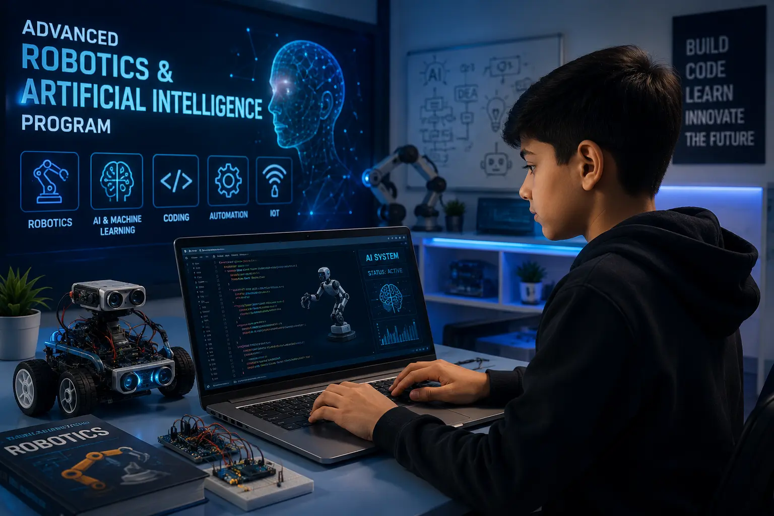 The Advanced Robotics & Artificial Intelligence Program's future technologies.